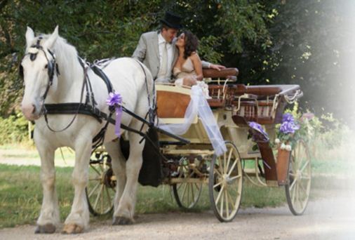 Location de calèches pour un mariage